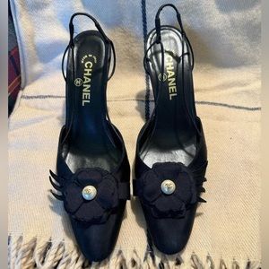 Chanel Slingback Heels - Vintage 2000’s